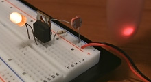 laser tripwire photoresistor
