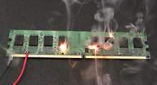 RAM overclocking failure