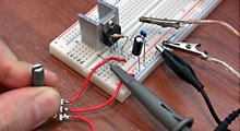 LM317 voltage regulator
