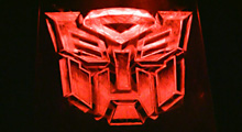 Transformers LED artwork